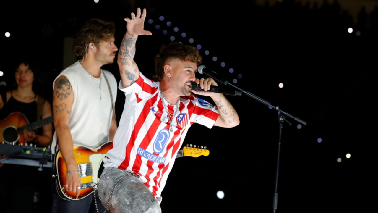 Dani Fernández desata la locura en el Metropolitano: "El mejor equipo del puto mundo"