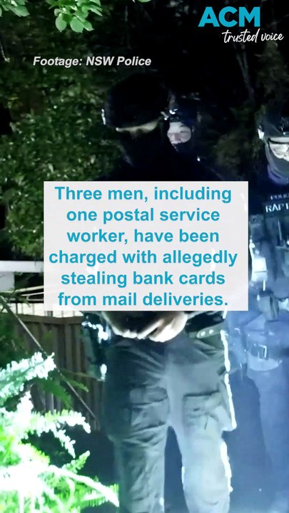 Postal worker and two others charged over $1.4m bank card fraud
