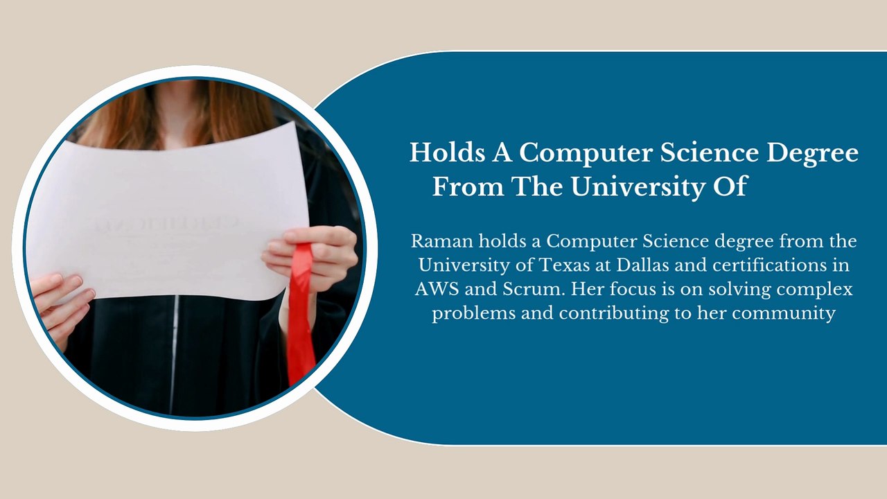 Raman Bhaumik - An Innovative Junior Software Developer