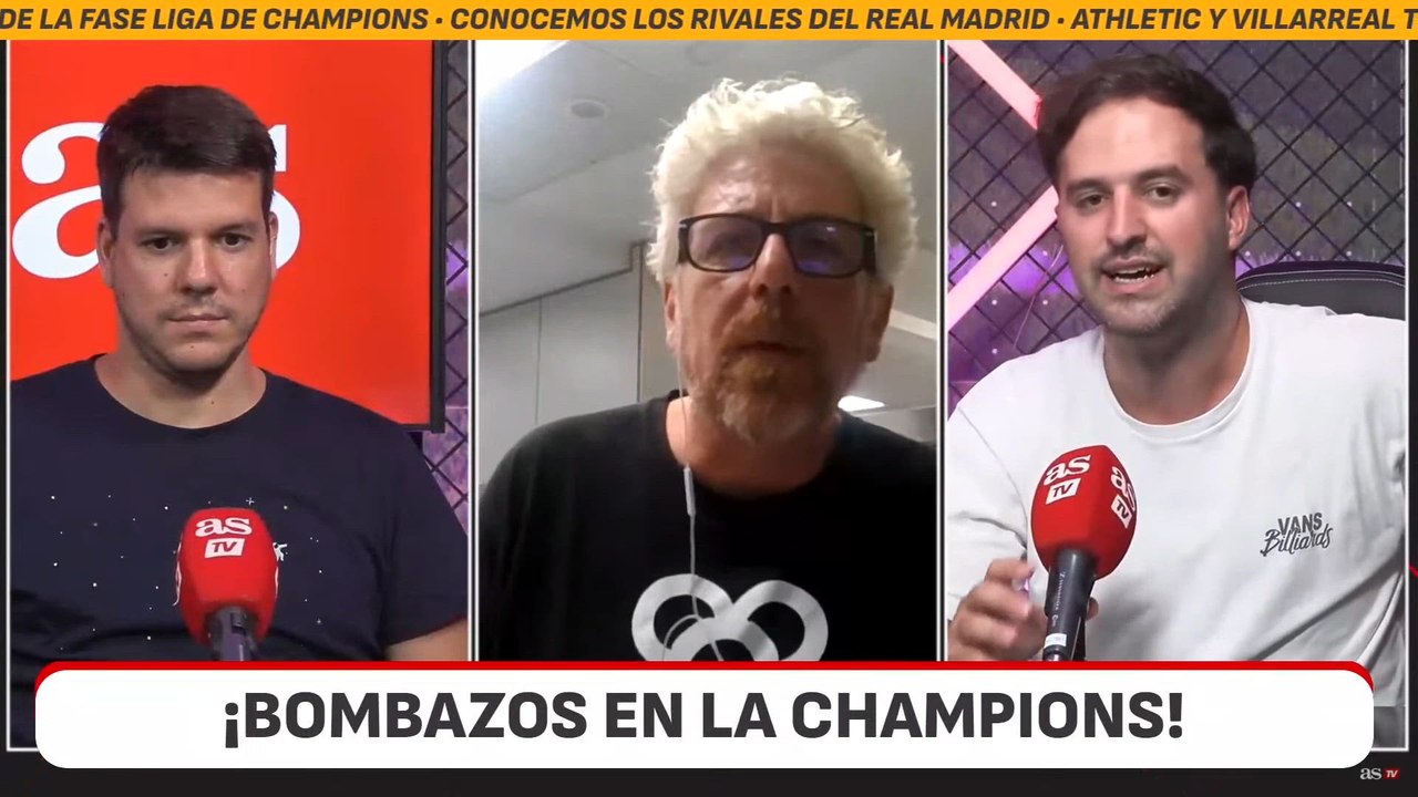 Reacción al sorteo del FC Barcelona con Santi Giménez