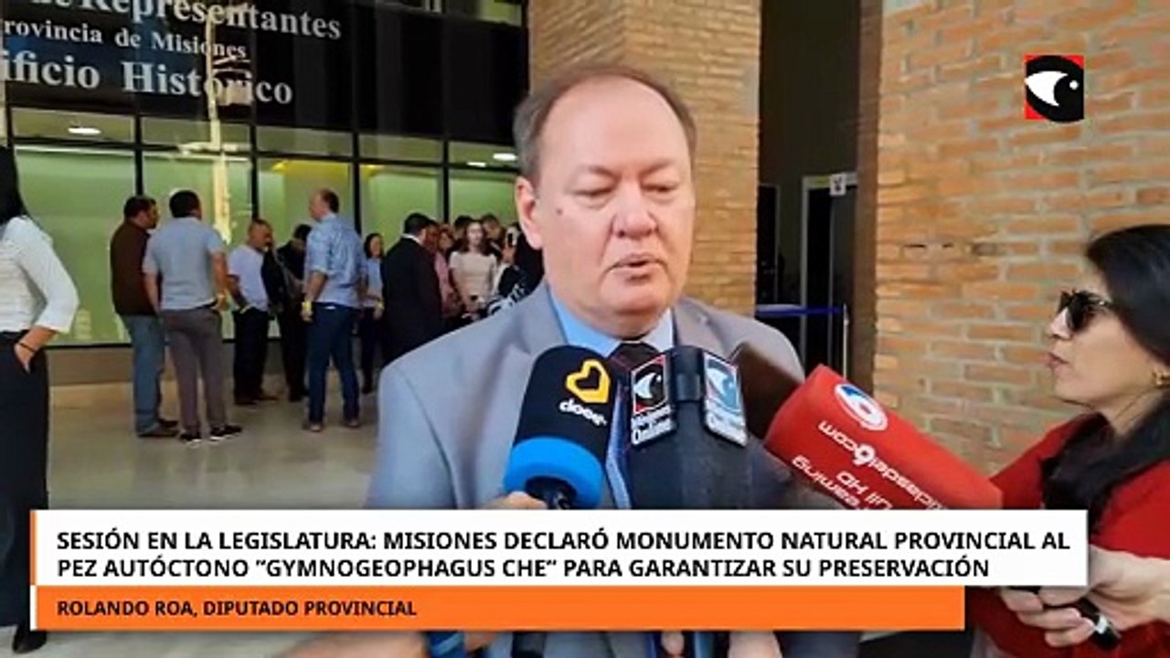 Monumento Natural Provincial al pez autóctono “Gymnogeophagus che” para garantizar su preservación