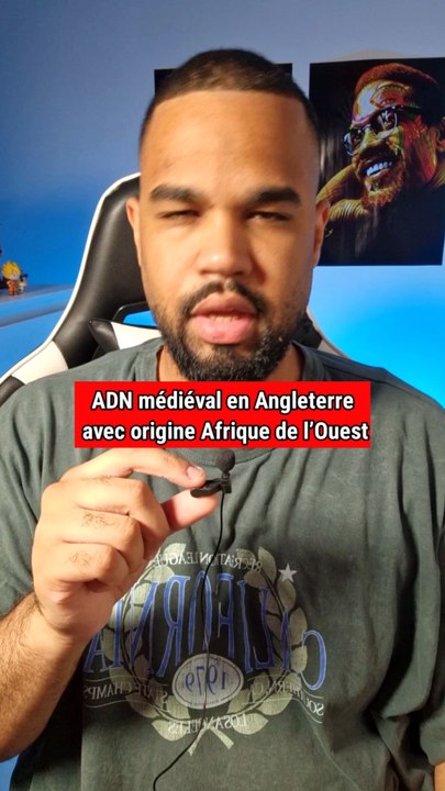 ADN médiéval en Angleterre avec origine Afrique de l’Ouest