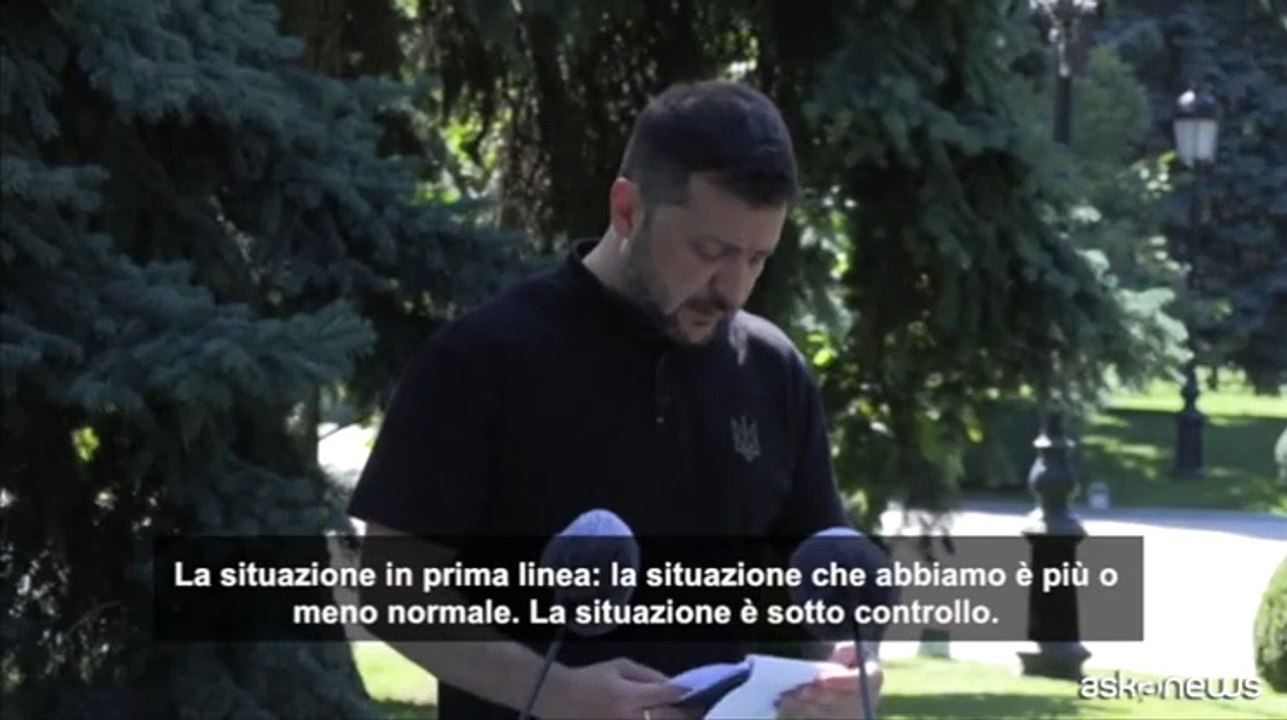 Zelensky: la Russia ha radunato 100mila soldati vicino Pokrovsk