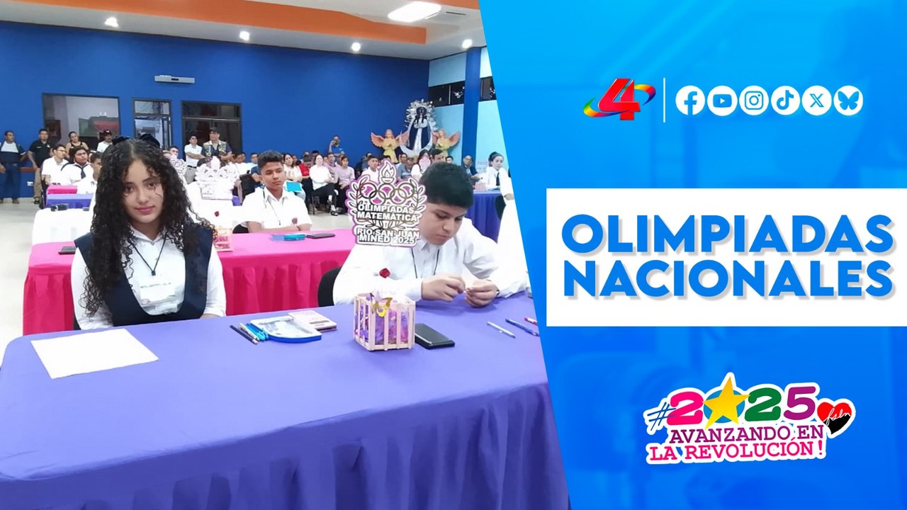 🧮 Olimpiadas Nacionales de Matemáticas: jóvenes nicaragüenses demuestran su talento lógico 🇳🇮