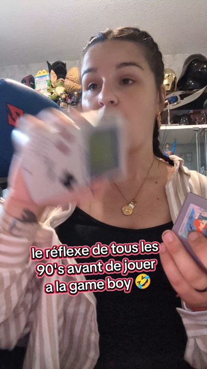 la cassette de GameBoy