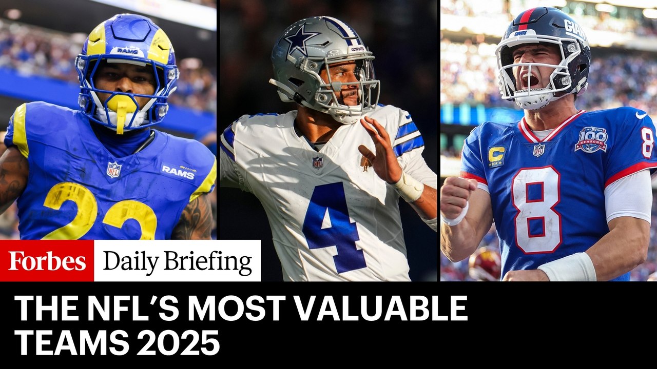 The Official 2025 NFL Team Valuations