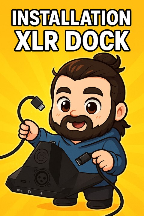 Installation du Dock XLR de Elgato