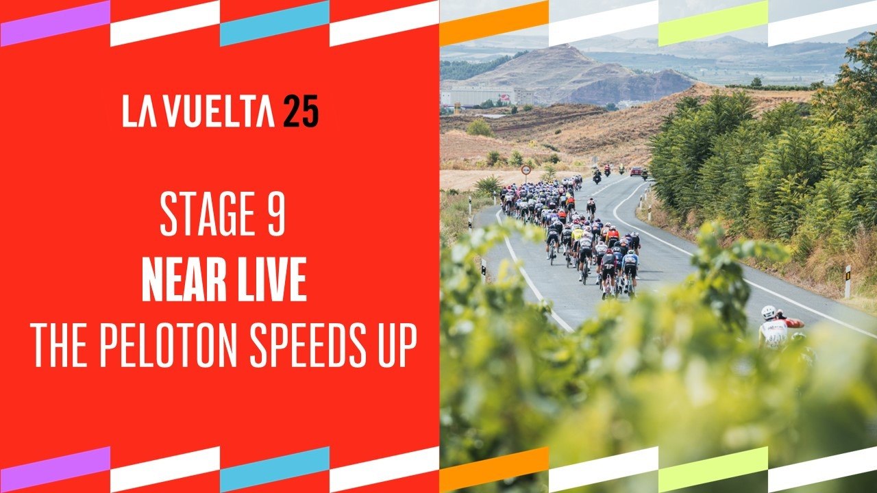 The Peloton speeds up - Stage 9 - La Vuelta 2025