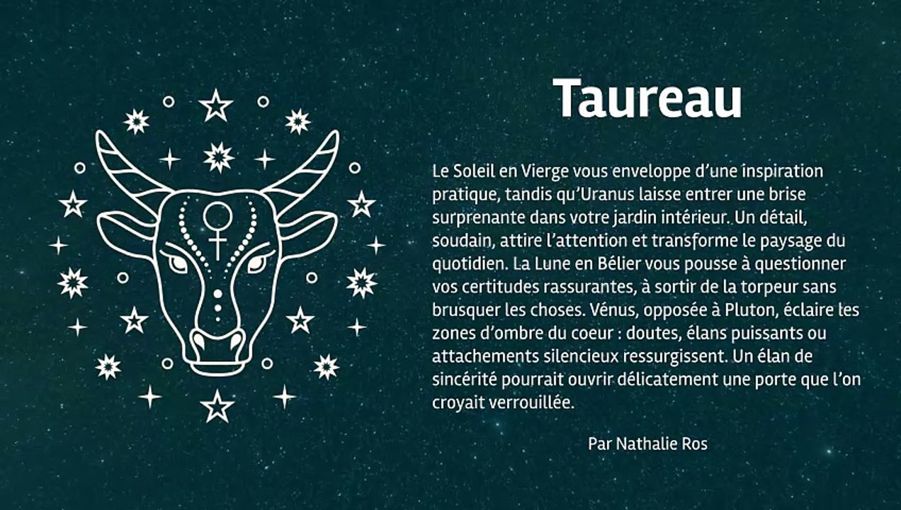 Horoscope quotidien du mercredi 03 septembre 2025