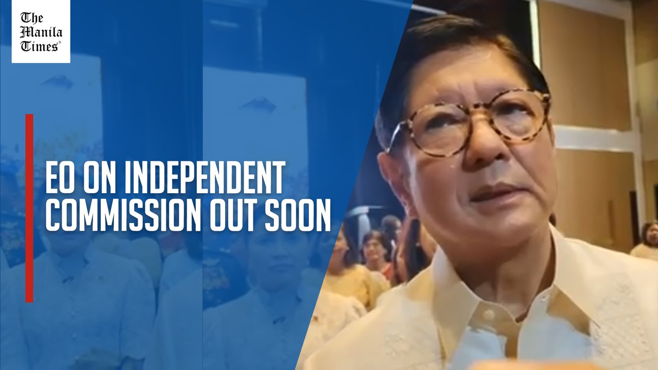 Marcos to create independent panel to probe flood control projects