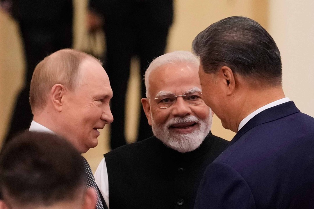 Modi, Putin, and Xi share warm moments at the SCO Summit