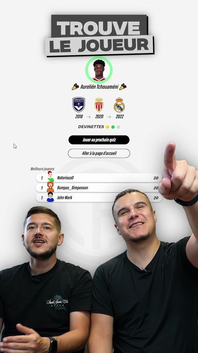 Devine le joueur via ses clubs !