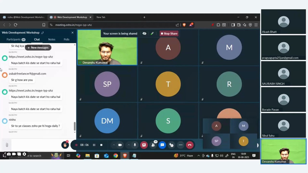 Free Web Development Workshop in Hindi | Learn HTML, CSS, JS from Scratch (Skillwaala)