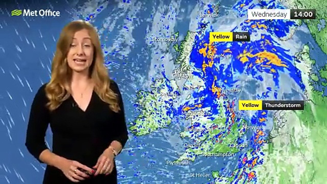 Met Office Afternoon Weather Forecast 03/09/2025 - Strong winds in the south