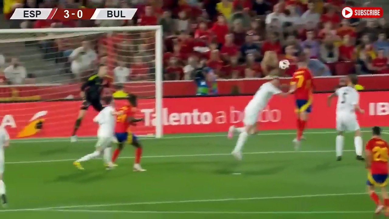 Spain vs Bulgaria 5-1 - All Goals & Highlights - 2025-AR-Buzz