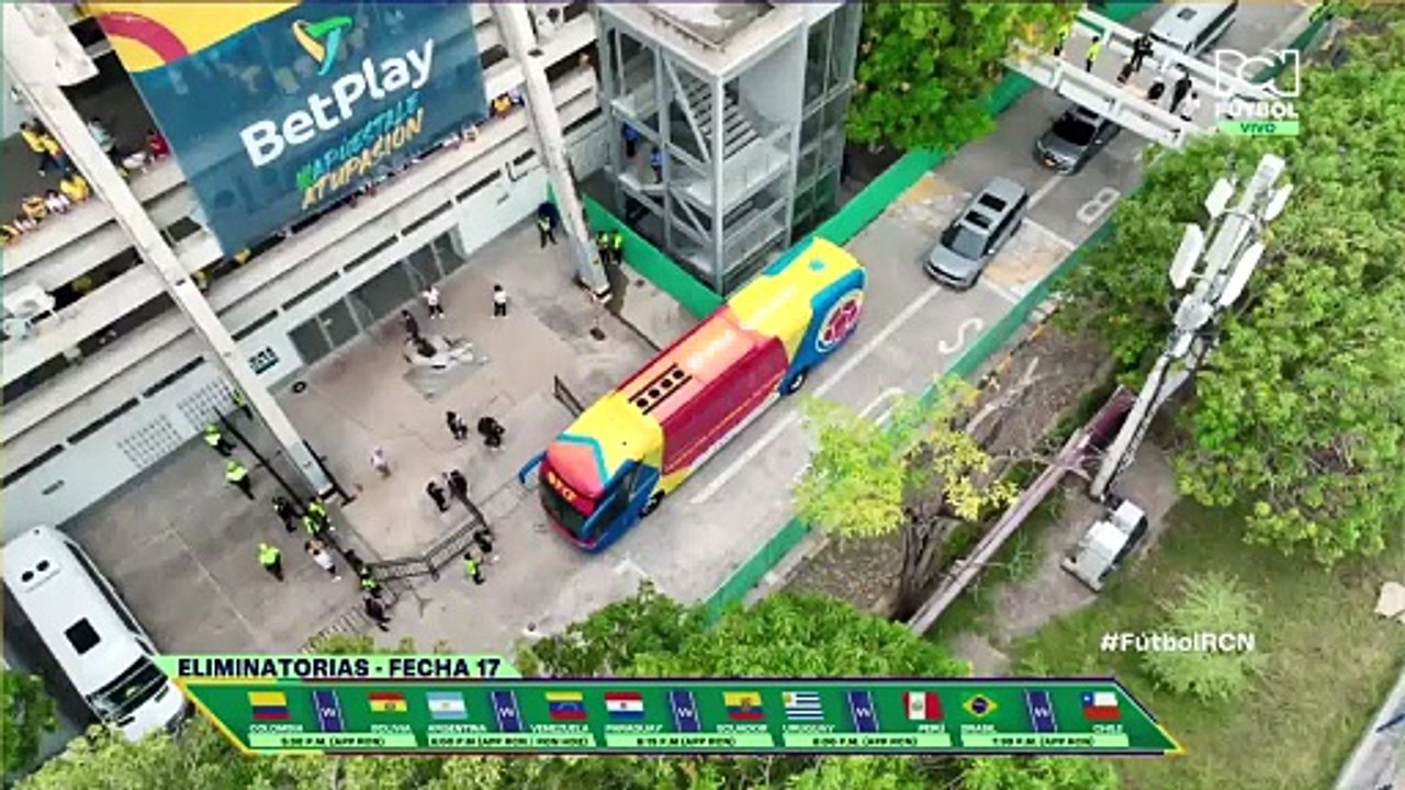 Así Fue la Entrada de la Selección Colombia al Estadio Metropolitano ⚽