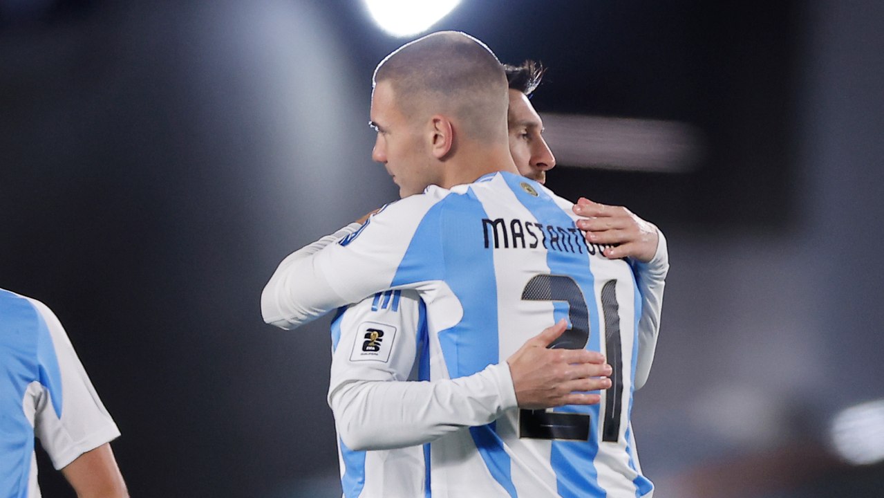 Mastantuono sobre Messi en TyC Sports