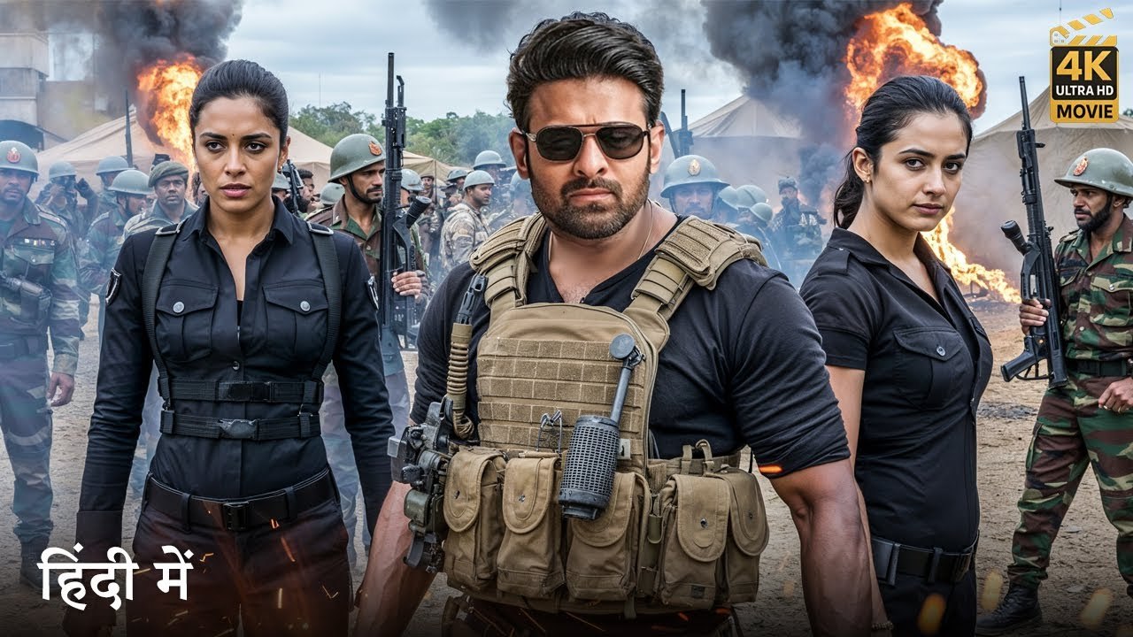 Army Officer (2025) - Prabhas Hindi Dubbed Action Movie - Full HD Movie - YouTube