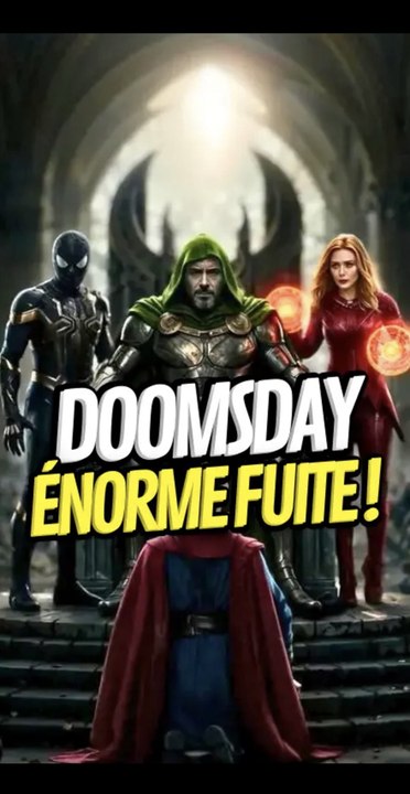 Avengers Doomsday à fuité et c’est fou ! #Avengersdoomsday #marvel #4fantastiques #doctordoom #avengers
