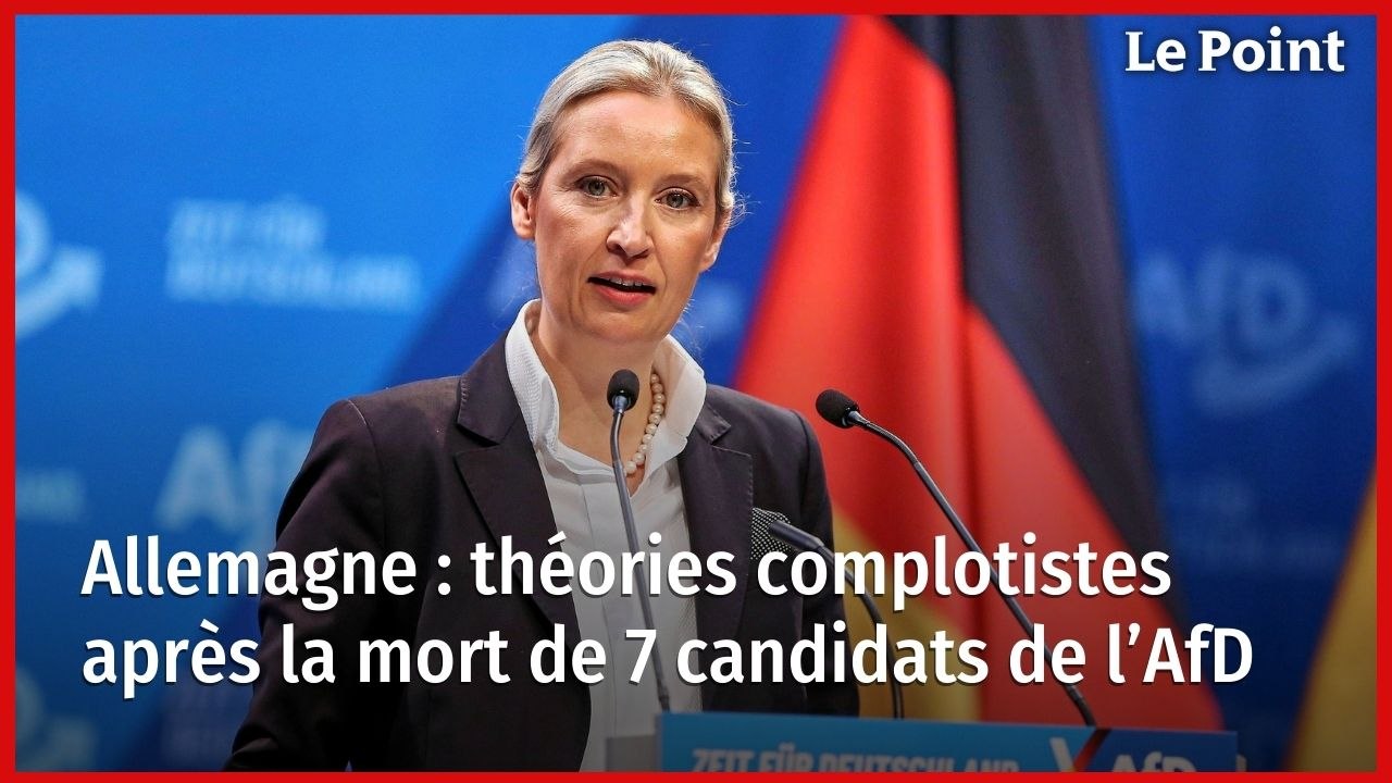 Allemagne : théories complotistes après la mort de 7 candidats de l’AfD