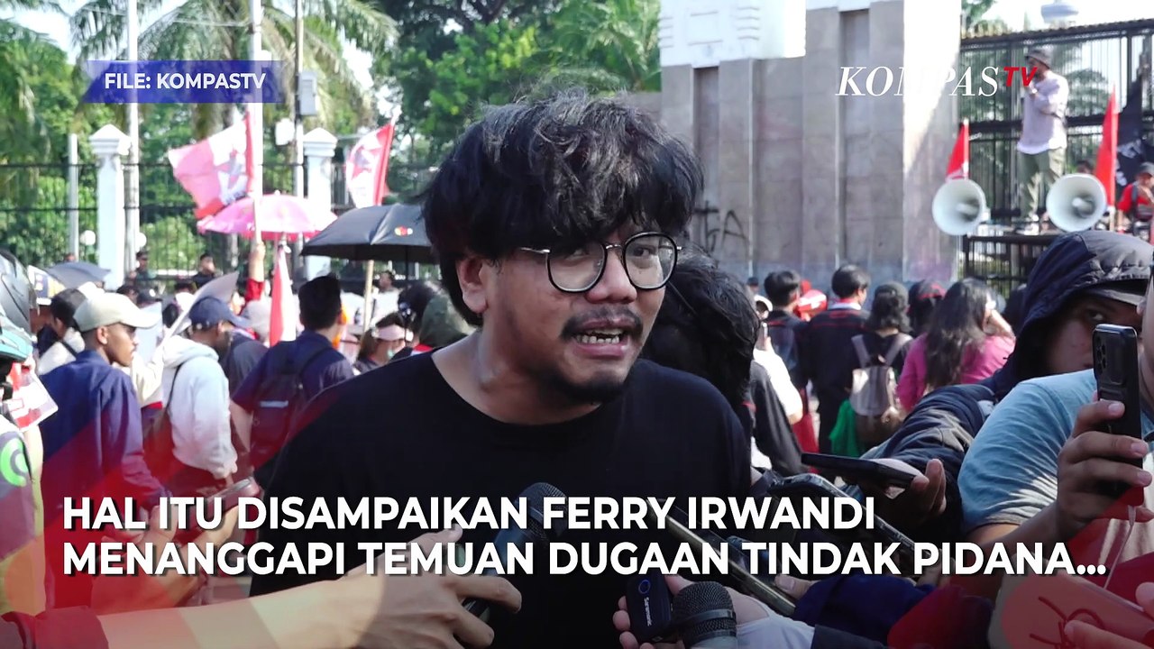 Ferry Irwandi Respons soal TNI Temukan Dugaan Tindak Pidana: Saya Tidak Pernah Lari