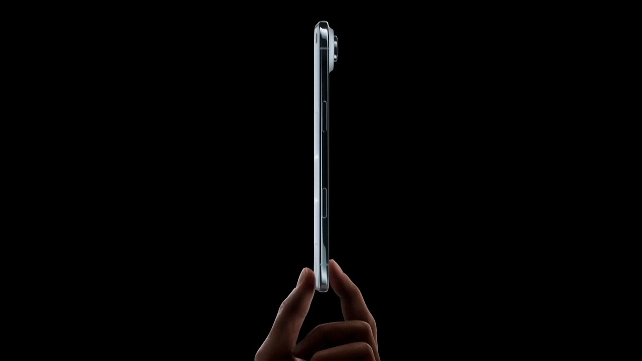 Así es el iPhone 17 Air, el nuevo modelo ultra delgado de la familia Apple