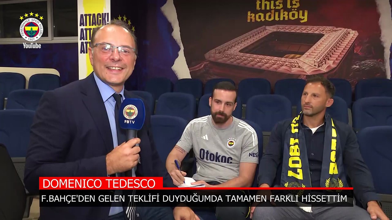 Domenico Tedesco: F.Bahçe'den gelen teklifi duyduğumda tamamen farklı hissettim