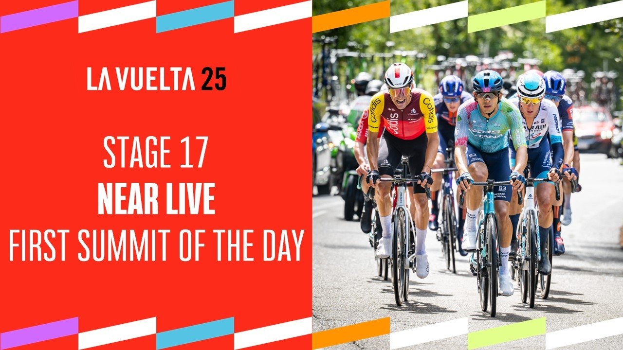 First summit of the day - Stage 17 - La Vuelta 2025