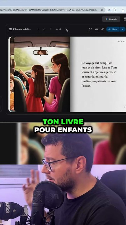 Créer un livre avec l'IA