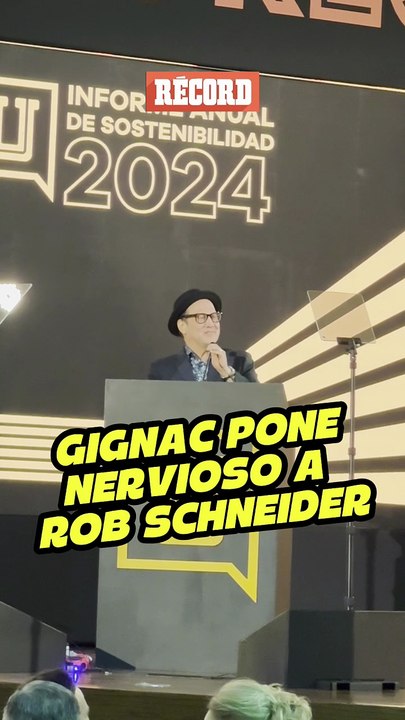 Ginac pone nervioso a Rob Schneider