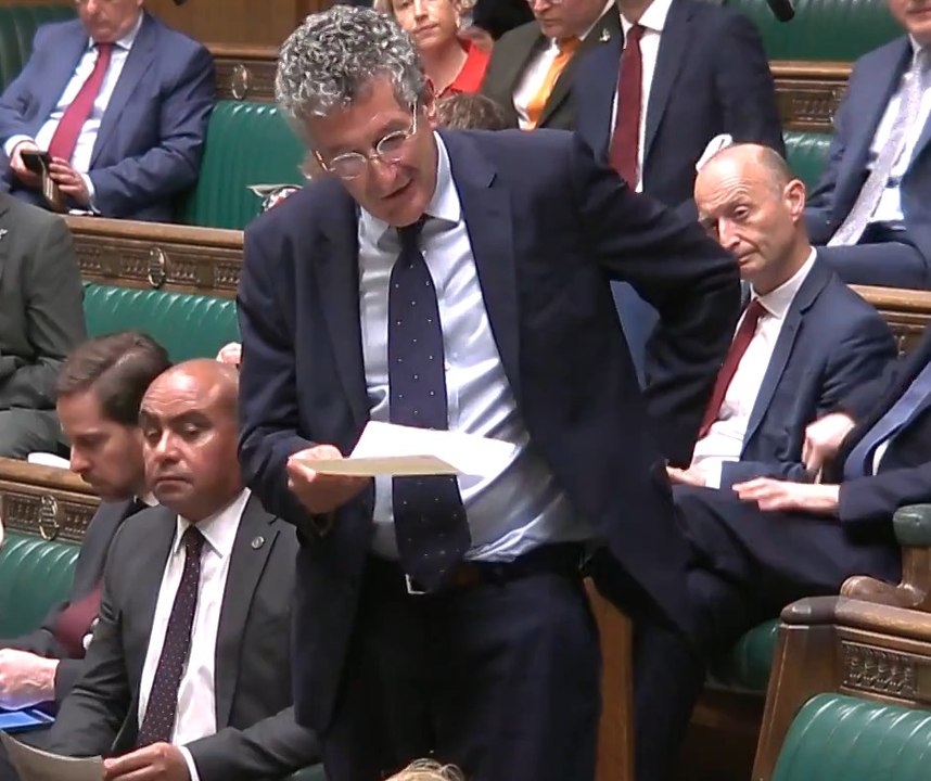 Peter Prinsley Speaking On Buses In The Commons