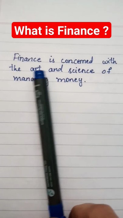What is Finance ?