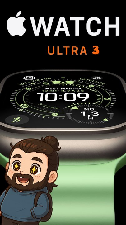 Apple Watch Ultra 3 : conçue pour l'aventure
