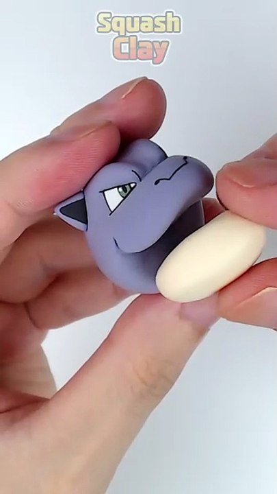 Shiny Blastoise Pokémon Clay Art