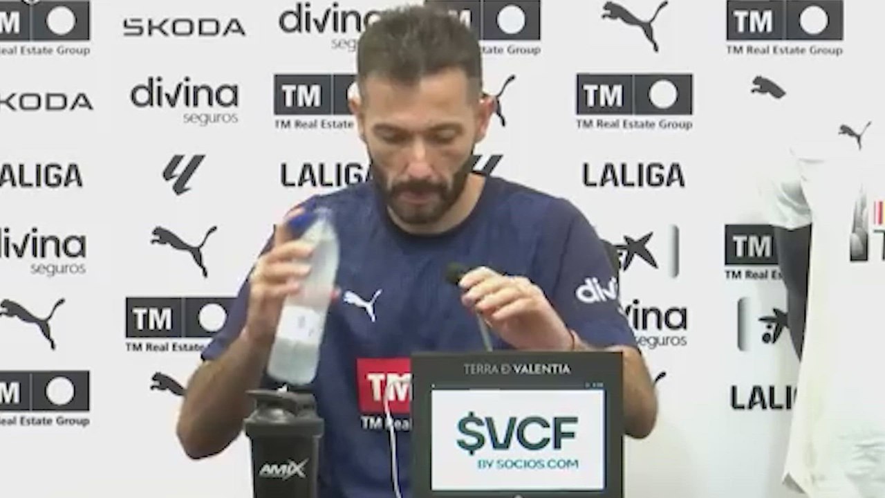 Rueda de prensa de Corberán, FC Barcelona vs. Valencia CF