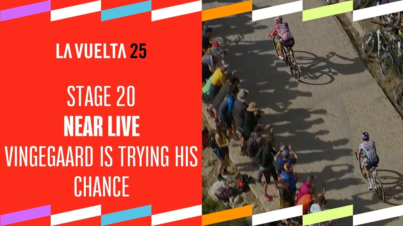 Vingegaard is trying his chance - Stage 20 - La Vuelta 2025