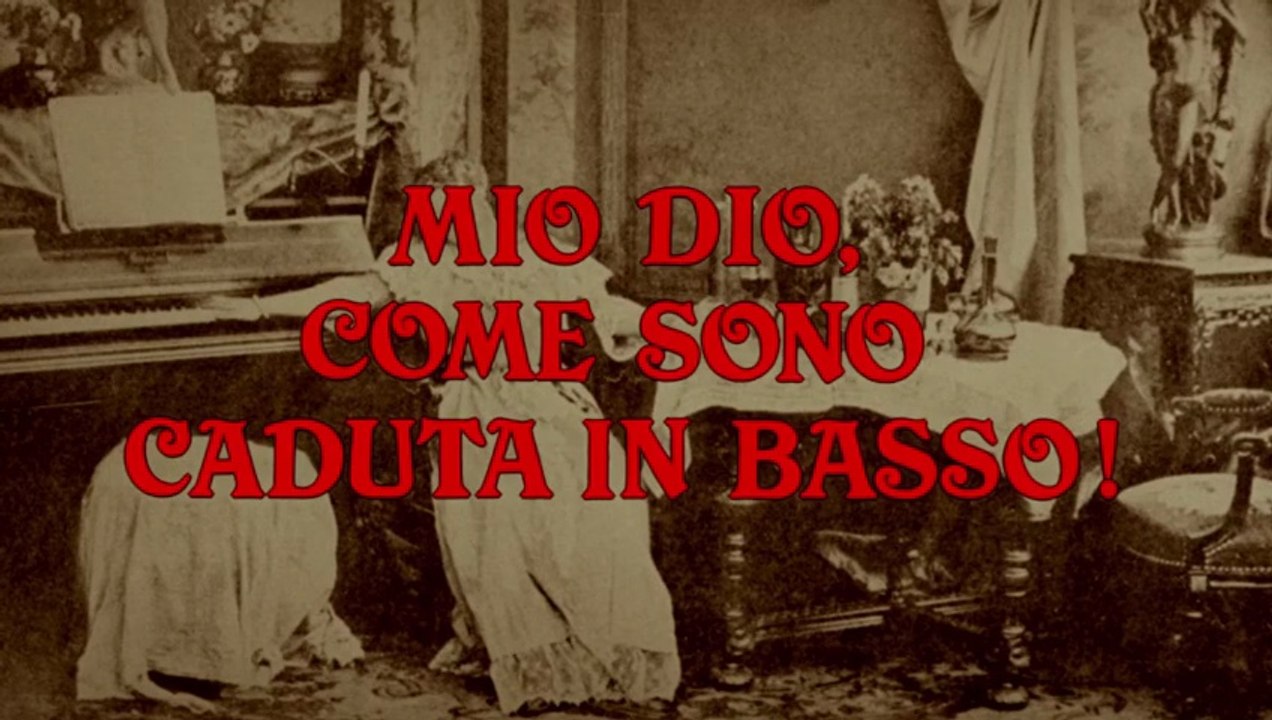 FILM Mio Dio, come sono caduta in basso! (1974)