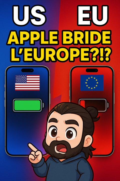 Batterie iPhone 17 Pro : la grosse différence entre US et EU 🔋
