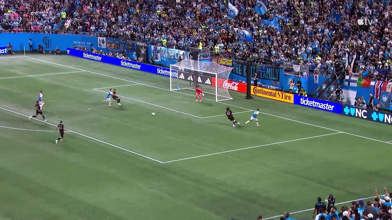 Dura derrota para Miami I Charlotte 3-0 Inter Miami I Resumen y goles I MLS