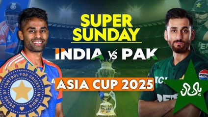 The biggest rivalry in cricket is here again — India vs Pakistan in the Asia Cup 2025.