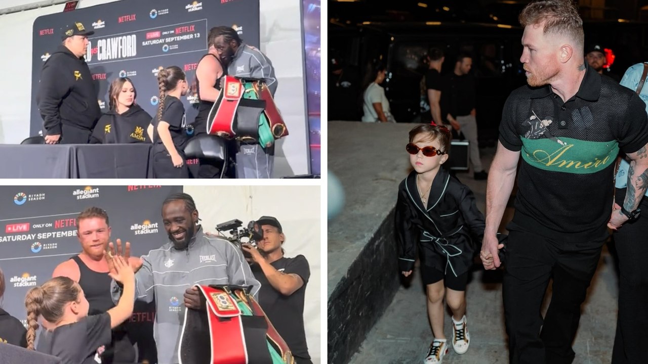 Terence Crawford muestra su respeto a Canelo Álvarez y la hija del mexicano lo felicita