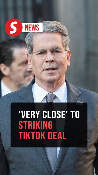 US and China Near Agreement on TikTok, Says Treasury Secretary