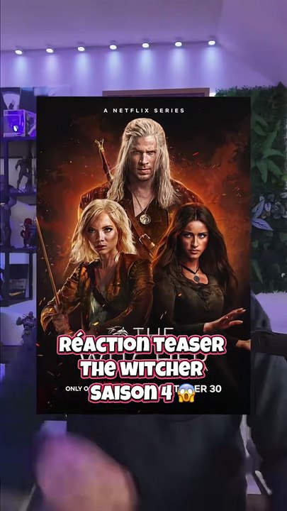 Réaction teaser The Witcher ⚔️ saison 4 sans Henry Cavill 😱🔥