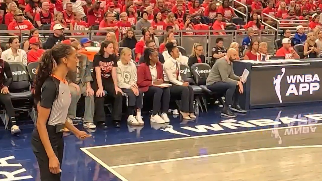 Sophie Cunningham was part of what Caitlin Clark called an "elite bench mob"