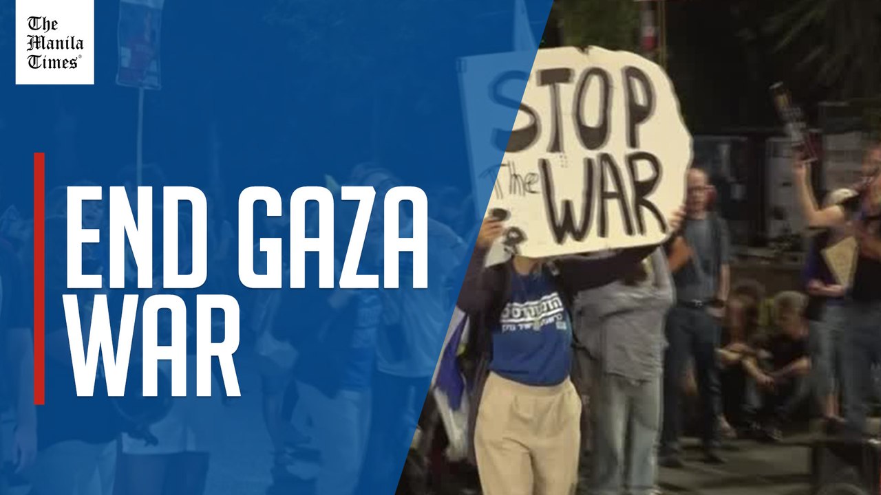 Jerusalem protesters demand release of hostages as Israel expands Gaza operation