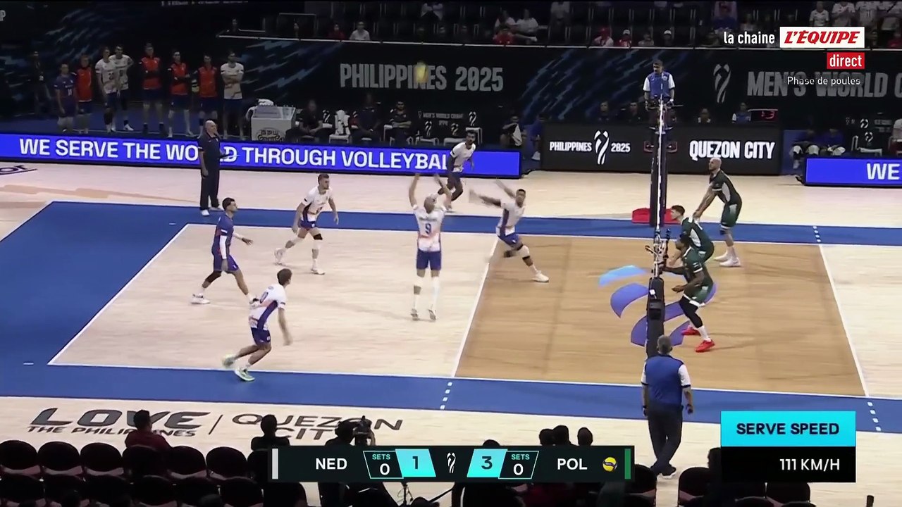 Replay : Pologne vs Pays-Bas - Match de Volley pour la 1ère place du Groupe B 🇵🇱🇳🇱