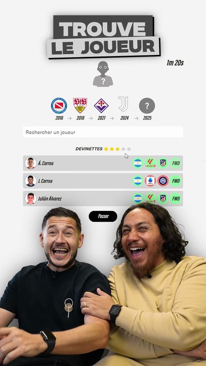 Devine le Joueur via ses Transferts