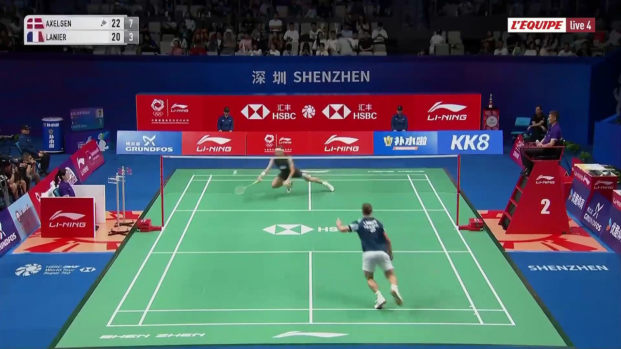 Le replay de Lanier - Axelsen - Badminton