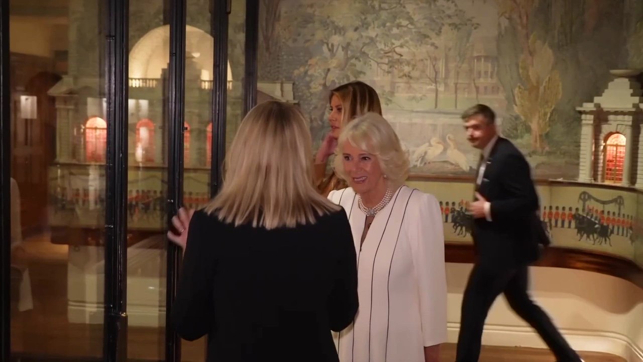 MELANIA TRUMP and QUEEN CAMILLA Share Lighthearted Moments at Dolls House Exhibition