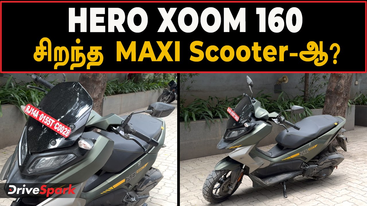 Hero Xoom 160 Tamil Review 🔥 | Maxi Scooter Features, Power & Mileage!